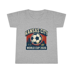 Camiseta para niño/niña de la Copa Mundial de Fútbol de Kansas City 2026 imagen 1