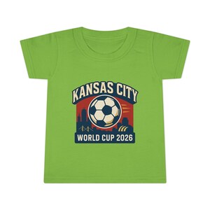 Camiseta para niño/niña de la Copa Mundial de Fútbol de Kansas City 2026 imagen 3