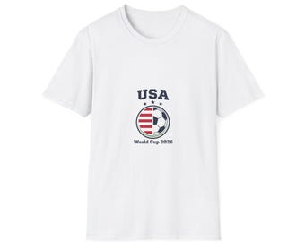 Camiseta de la Copa Mundial de Fútbol de EE. UU. 2026 / Diseño de la bandera del balón de fútbol