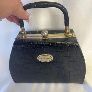 Versace Croc Bag - Etsy