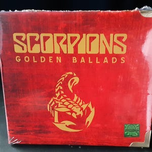 Scorpions Golden Ballads BSCD2 Import ~ Digipack ~ 29Tracks 2CD~Brandneu