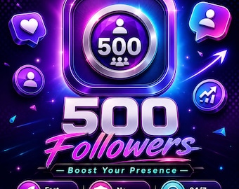 Guida alla crescita su Instagram, ottieni 500 follower, potenzia la tua strategia di promozione