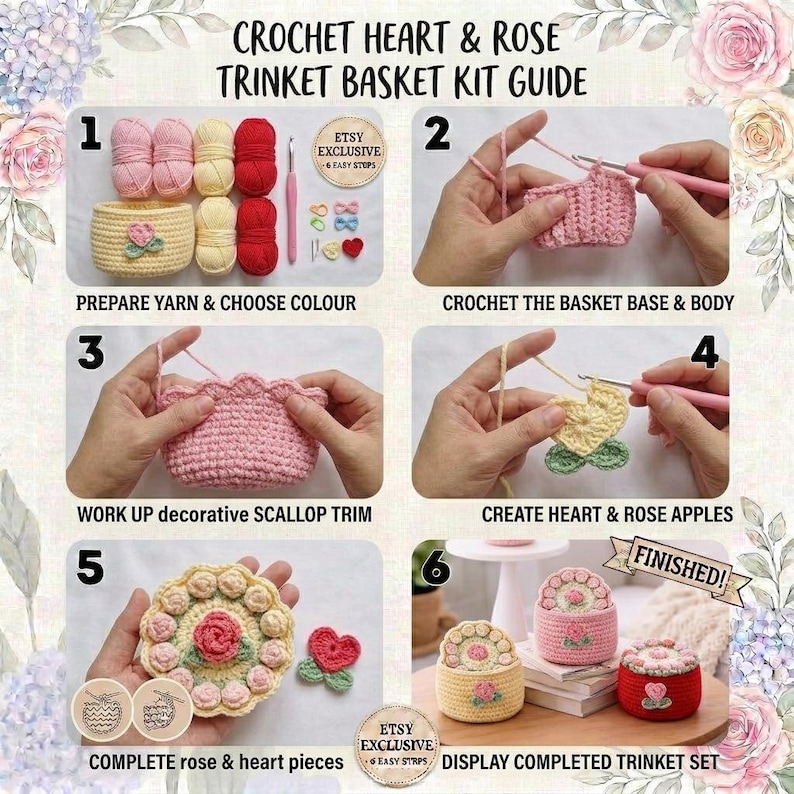 Beginner Friendly Crochet Pattern PDF Instant Download Coaster Tutorial Bundle Sunflower Flower Design Amigurumi Coaster Set Kitchen Decor Gift Idea Handmade Table Accessory Easy Pattern Guide Cotton Yarn Project Floral Cup Holder Pot