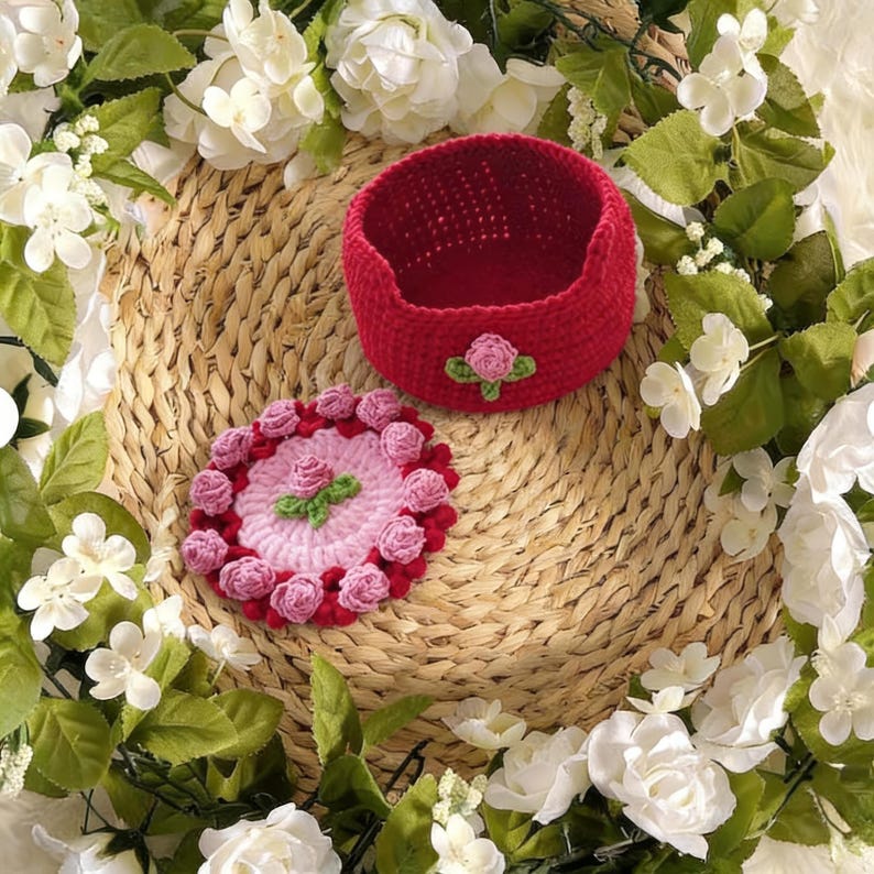Crochet Coaster Pattern Beginner Friendly Pdf Guide Instant Download Tutorial Bundle Sunflower Amigurumi Design Flower Pot Holder Bobbiny image 12