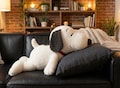 Extra Large Snoopy Plush • Soft Puppy Pillow, Kawaii Cushion product logo