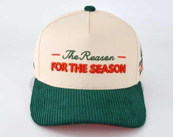 Faith-Based Snapback Hat – The Reason, Embroidered Christian Gift