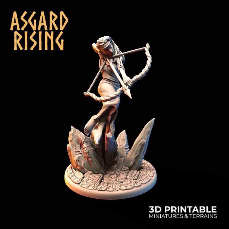 The Winged Valkyries - Asgard Rising Miniatures: Dnd Pathfinder Rpg ...
