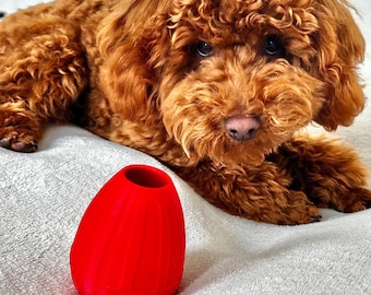 Interaktiv godisboll för hundar och katter - Pusselleksak, Långsam matare, Husdjursberikande leksak, Tristessdämpare för hundar och katter