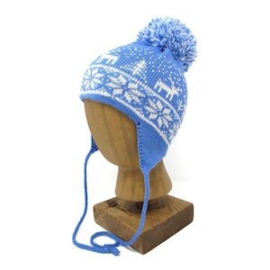 Child&#39;s Moose Earflap Hat Patterns, Fun and Warm Knitting Instructions for Winter Hats, Perfect Gift for Kids’ Winter Wear