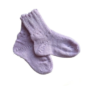 Children&#39;s Wool Socks, Toddler Wool Socks, HandMade Wool Socks, Handknit Wool Socks, Baby Wool Socks, Infant Socks, Kids Handmade Socks