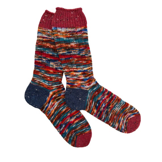 Chaussette en laine epaisse femme sale