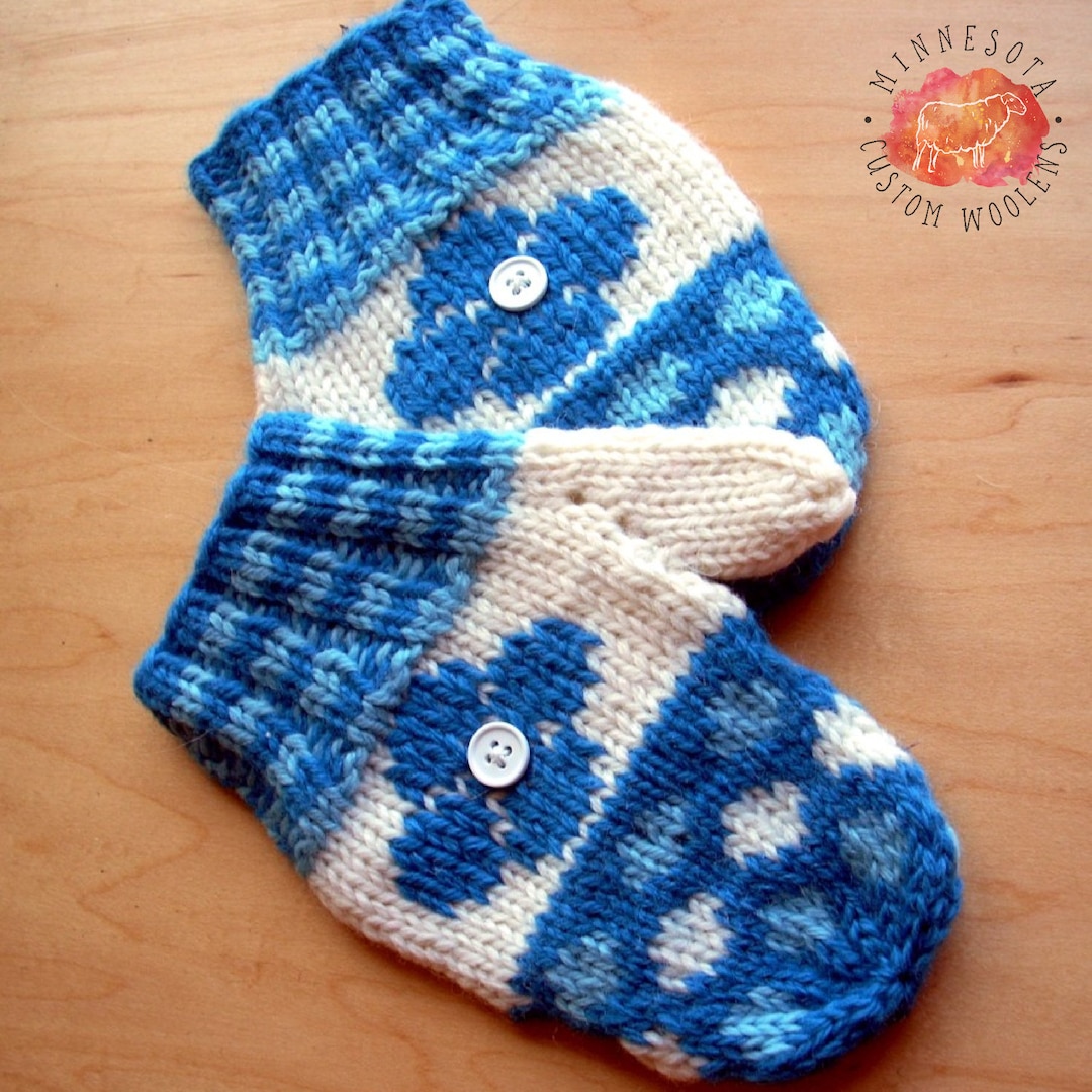 Childs Mittens Easy Knitting Pattern, Mitten Knitting Patterns, Easy Mitten Patterns, Toddler