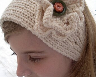 Textured Headband Knitting Pattern, Elegant Cable Design, Beginner Friendly (PDF Download)