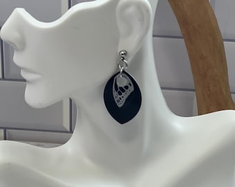 Butterfly Wing Earrings, Nickel Free, Made to Order