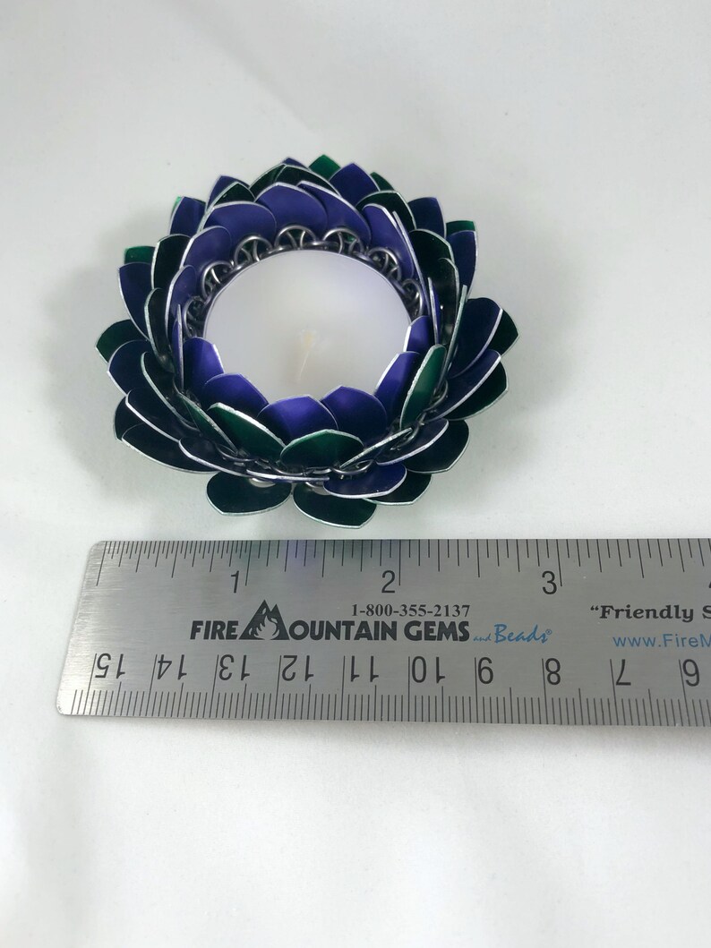 Chainmaille Lotus Flower Candle Skirt Lotus Flower Candle Etsy