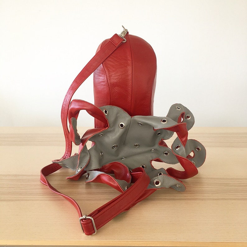 Octopus Purse Sea Monster Squid Bag Octopus Leather Bag Poulpe image 9