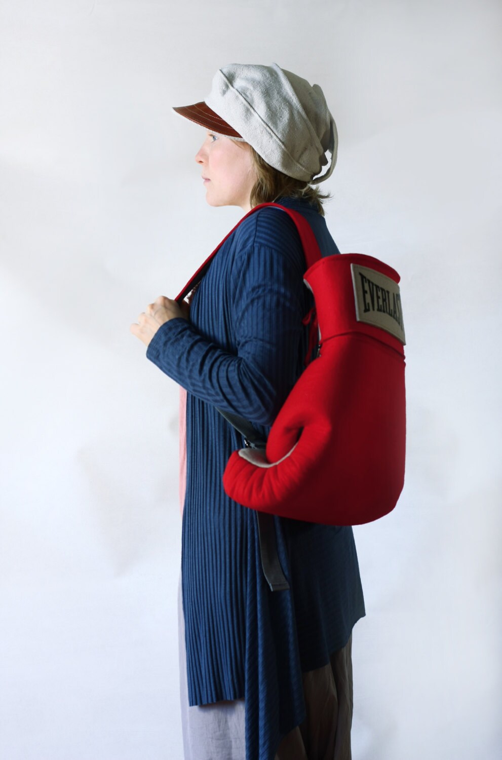 Boxing Glove Bag Felt Boxing Glove Backpack Etsy