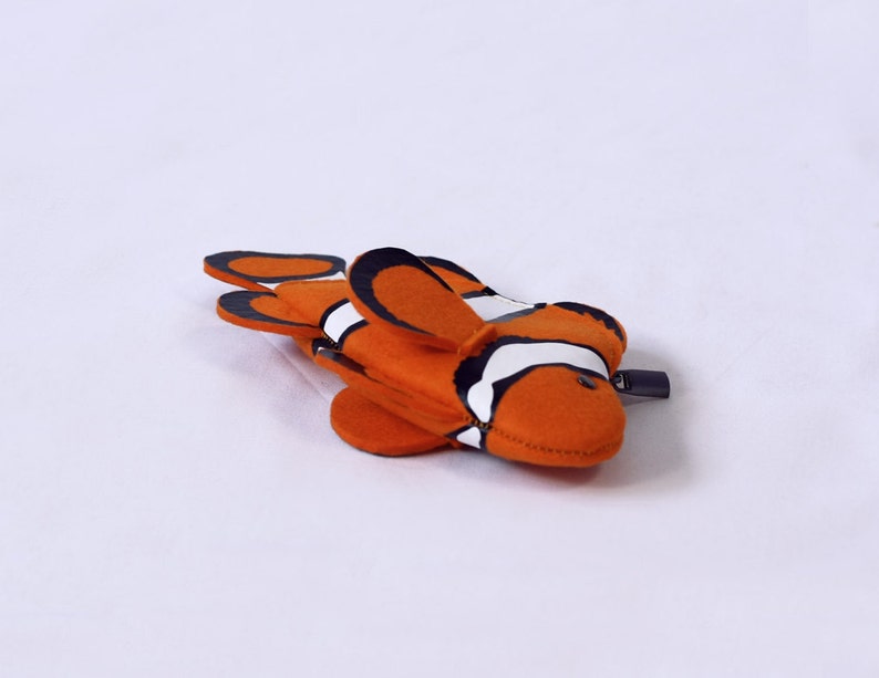 Clown Fish Pouch Kids Pouch Clown Fish Leather Coin Purse Etsy