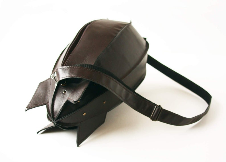 Military Dirigible Purse Blimp Bag Unisex Teen Leather Bag image 6