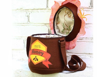 Honey Pot Purse Leather Bag