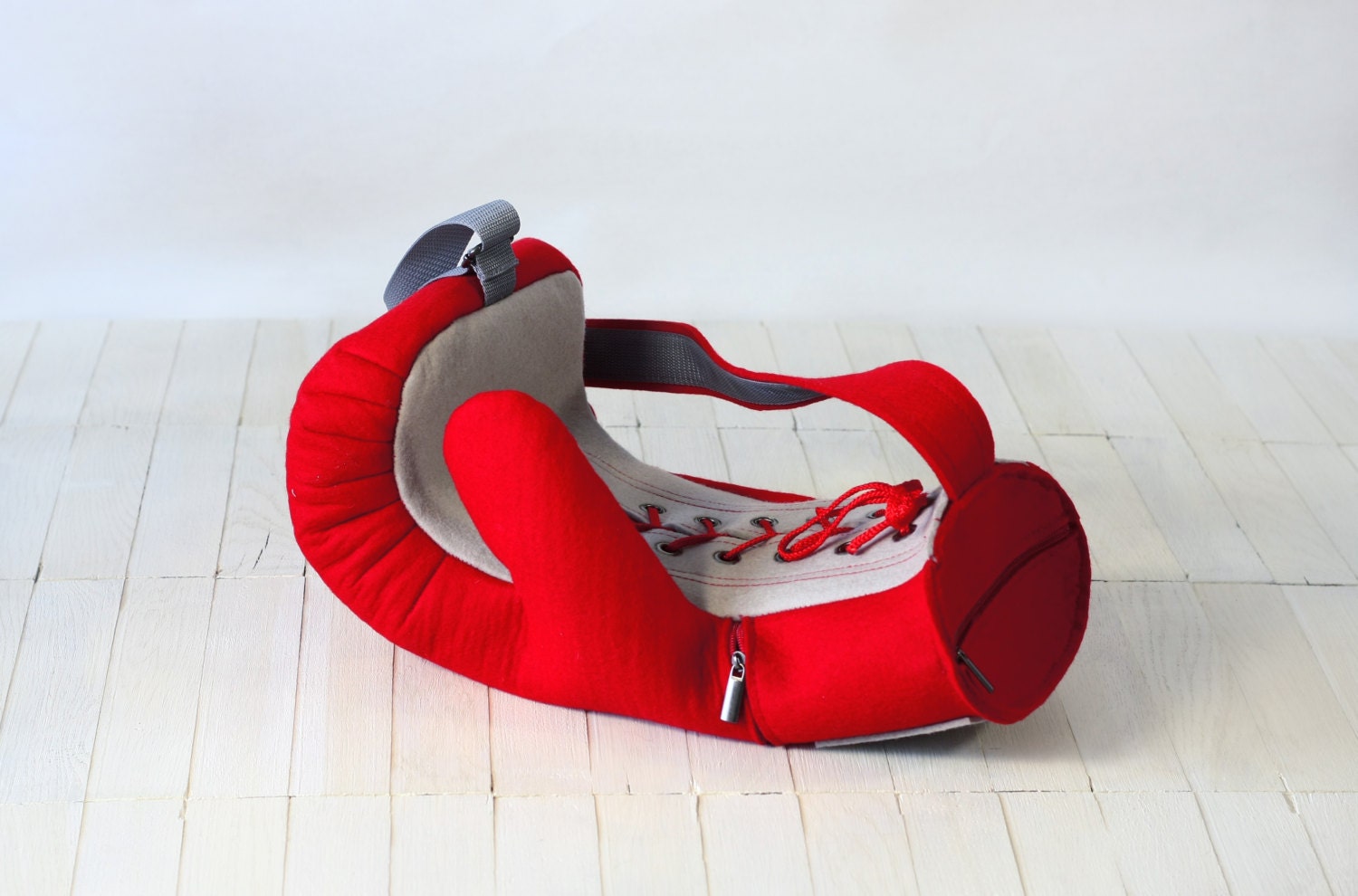 Boxing Glove Bag Felt Boxing Glove Backpack Etsy