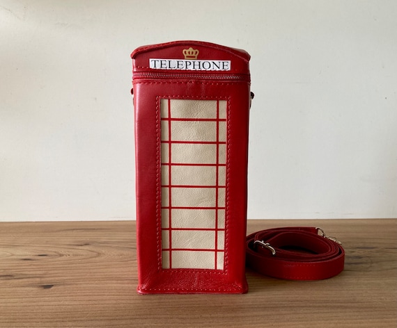 London Red Telephone Booth Bag 