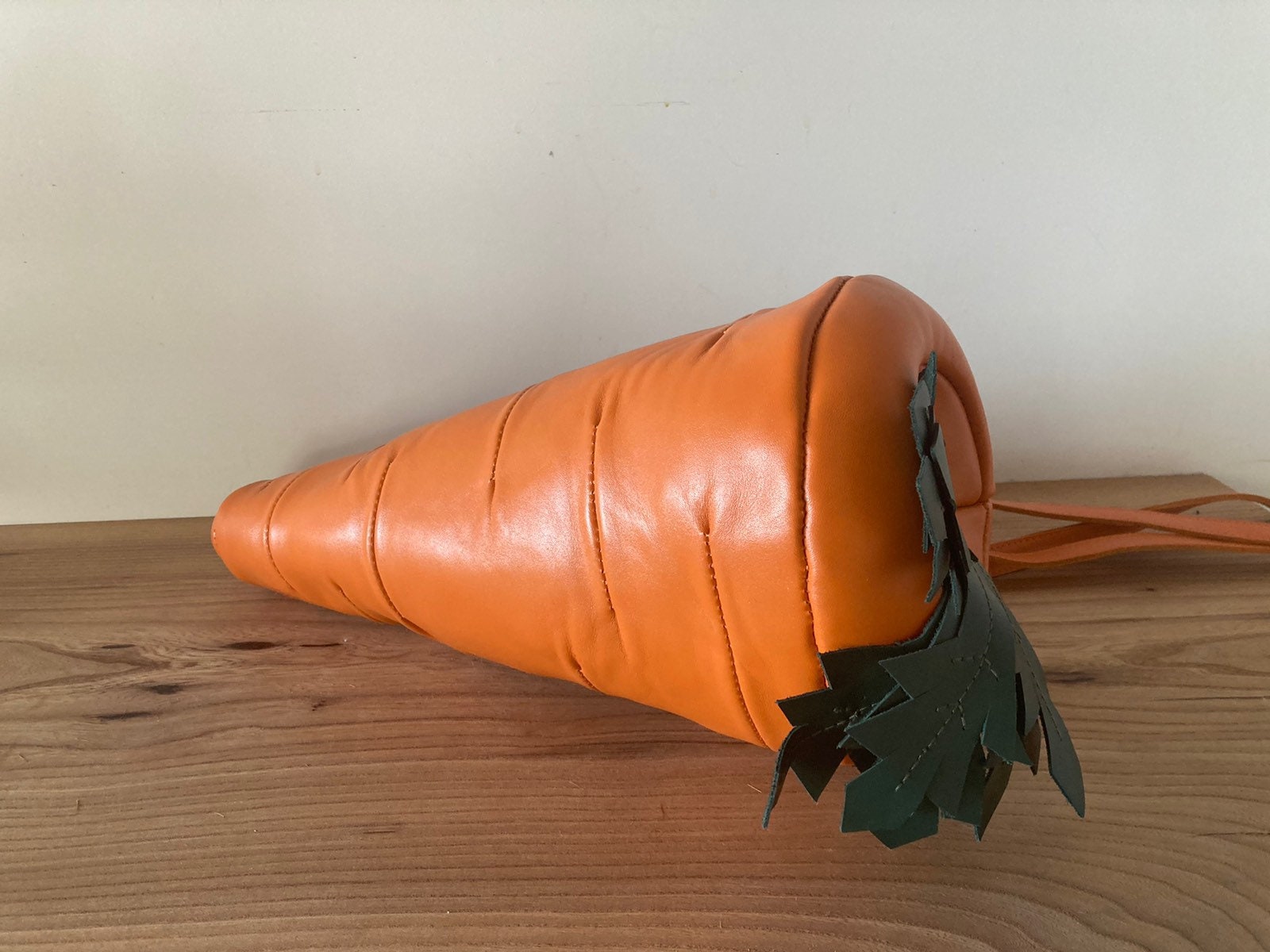 carrot clutch bag