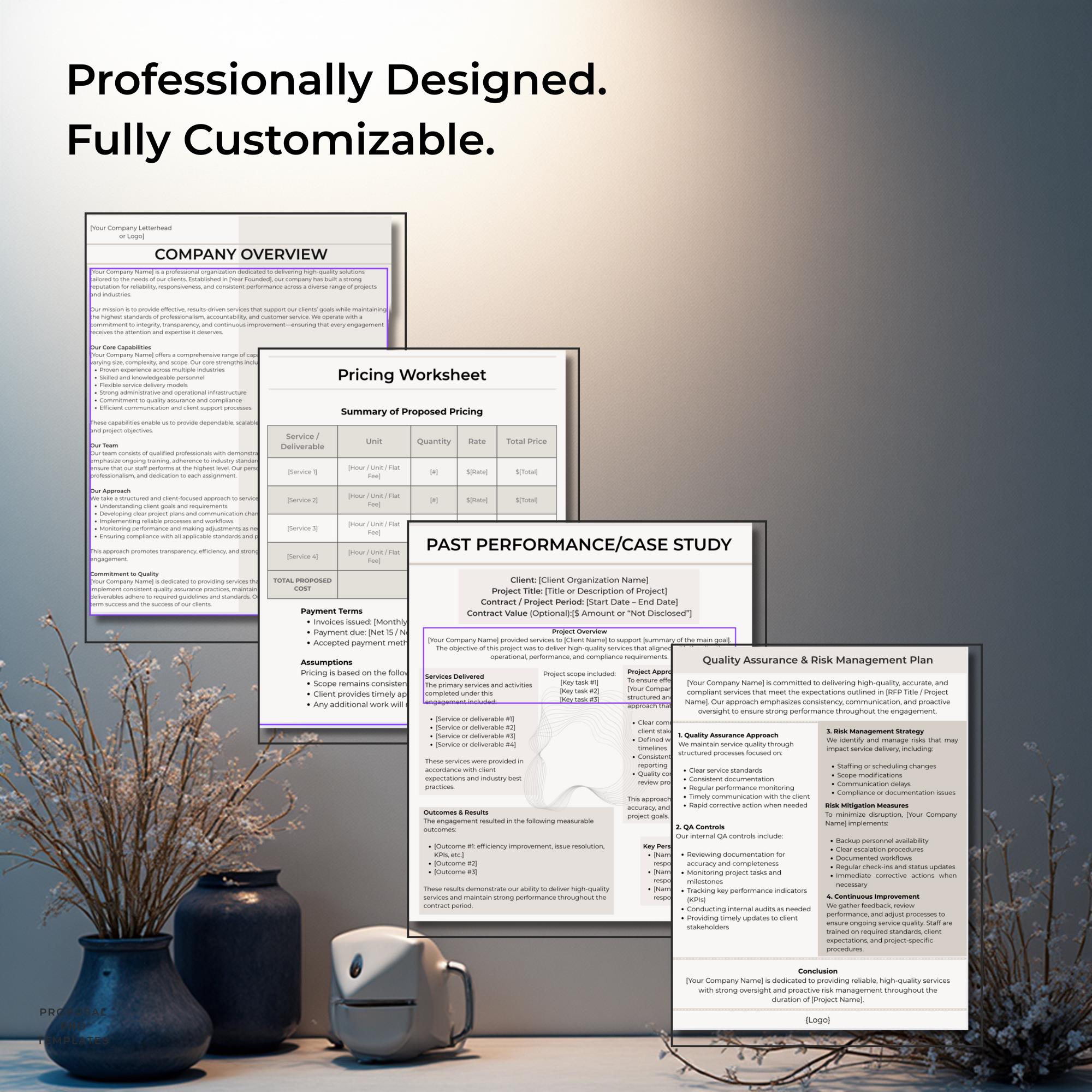 Executive Summary Template | Editable Canva, Word & Google Docs ...