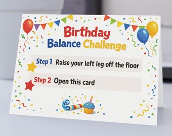 Cartão de aniversário para imprimir, Cartão de aniversário engraçado, Cartão de aniversário para download digital, Download instantâneo, Cartão de aniversário para amigo, Jogo de palavras