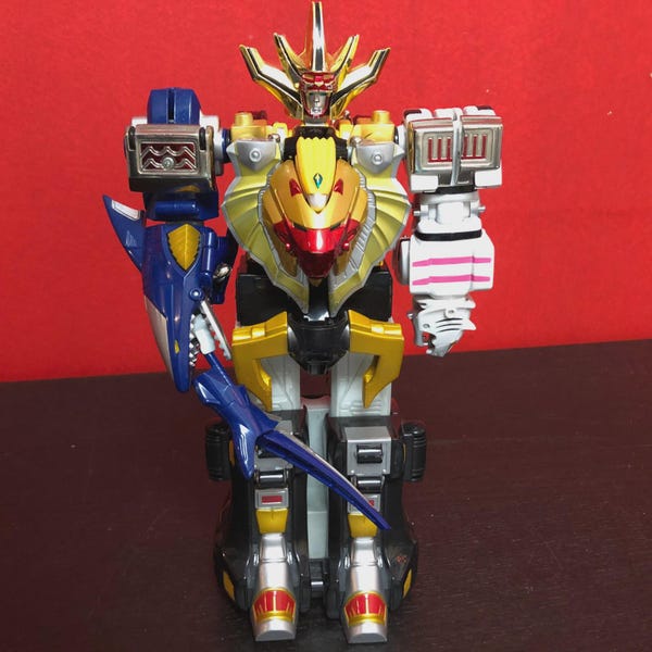 Power Rangers Wild Force Gaoranger DX Gao King Megazord Bandai