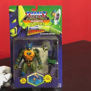 Leonardo Teenage Mutant Ninja Turtles SuperMutants TMNT 1994 Playmates NIEUW