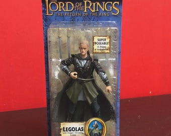 ロード・オブ・ザ・リング レゴラス ダガー投げ付き トイビズ製 新品未開封フィギュア