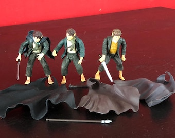 Herr der Ringe Merry & Pippin Action Figur Toybiz Toy Biz 2001