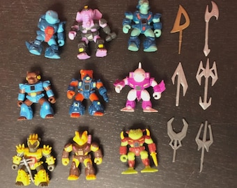 Rare Vintage Laser Battle Beasts, Zariganian/lobster #85 A Series