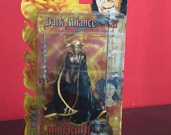 Lady Death Alive Dark Allianz Serie II Horn Actionfigur 2001 Chaos