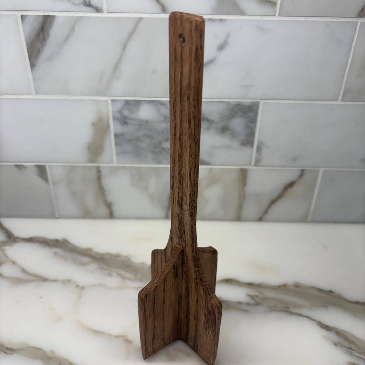Wood Meat Chopper - Solid White Oak
