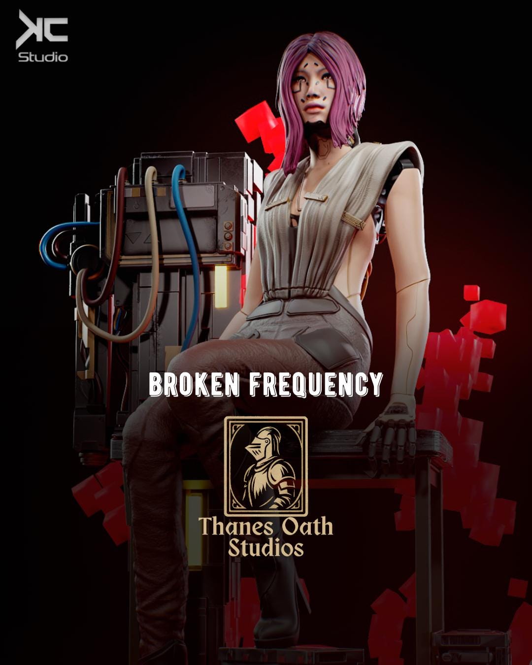 Songbird statue cyberpunk - Etsy 日本