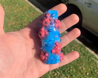 Ocean Crabs Full Size Bic Polymer Clay Lighter Case