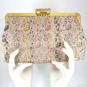 Vintage Purse Clutch Rhinestone Clasp