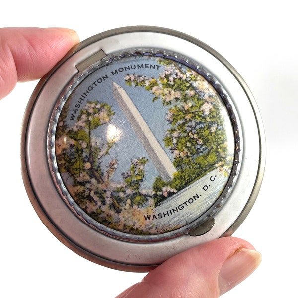 Vintage Compact Washington D.C. Unique Vintage Gift