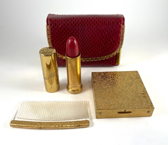 Vintage Compact Lipstick set Rex Fifth Ave - image 2