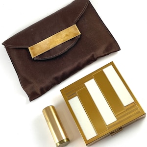 Vintage Compact Set Lipstick Purse Dorset Fifth Avenue