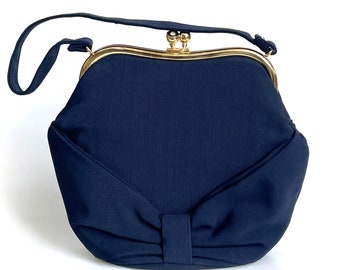 navy blue purse