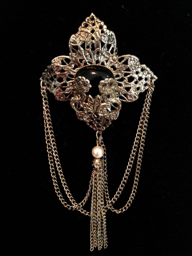 Filigree Victorian Revival Earrings Unique Vintage Gift Mothers Day Gift