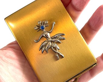 美術品・アンティーク・コレクション 希少Antique dunhill パフケース