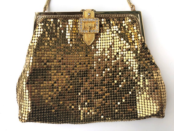 Vintage Elegant Small Dinner Handbag Rhinestone Decor Clip - Temu