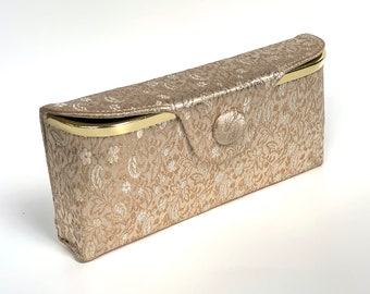Vintage Purse Clutch Gold Brocade