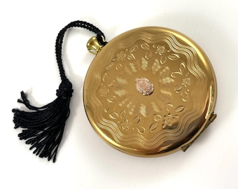 Reloj de bolsillo vintage compacto ZELL con escudo