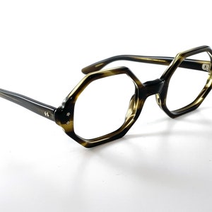Vintage Eye Glasses Frame Octagon Childs - Etsy