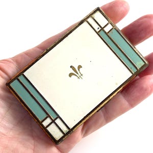 Vintage Compact Art Deco Leon Laraine